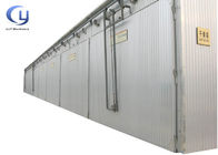 Luchtcirculatie gelijkmatige oven Houtdrogingsapparatuur / scheepvaartcontainer Houtoven